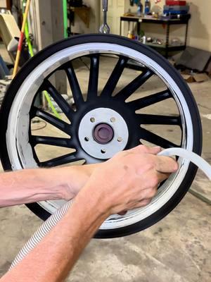 These wheels cost $250 each to custom powder coat. Would you pay $250 per wheel for custom powder coating? #powdercoating #coat #wheels #custom #coat 