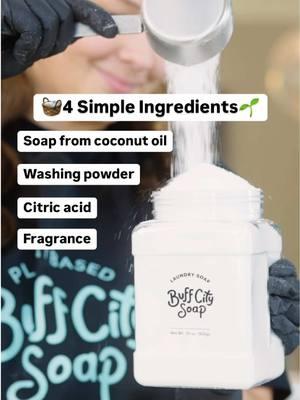 Handmade with 4 simple ingredients, our plant based Laundry Soap is great for everyday cleaning! Here’s how to use it:  🧺 Add 2 tbsp of Laundry Soap directly into the washing machine drum  🧺 Toss in your clothes 🧺 Enjoy clean, wonderfully scented laundry after every wash #laundrysoap #plantbasedlaundry #simpleingredients #smellwonderful #cleaningredients #ilovelaundryday #laundryday #laundryroutine