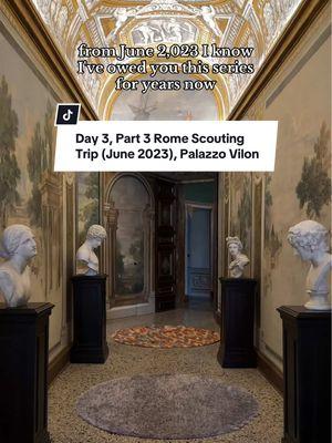 Day 3, Part 3 of my Italy Scouting Trip in June 2023 | Palazzo Vilon appreciation post #heartfelttravel #travelisaprivilege #hotelsnob #wheretostayrome #romehotels #luxurytraveladvisor #italytraveladvisor #luxurytravelitaly 