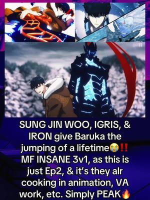 Baruka was insane for standing his ground #fyp #foryou #foryoupage #anime #sololeveling #sololevelinganime #sungjinwoo #jinwoo #sunjinwoo #sjw #igris #iron #beru #chahaein #baekyoonho #hwangdongsoo #baruka #sololevelingseason2 #sololevelingedit #sololevelingmanhwa #manhwa #webtoon #animetiktok #animefyp #fypシ 