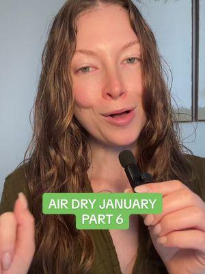 Air Dry January Part 6 〰️ Get the best effortless waves with my twist and clip heatless method #airdryjanuary #hairtok #crownaffairairdry 