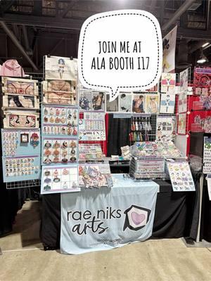 JOIN ME AT ANIME LOS ANGELES (ALA) - Booth I17 Day 1 & 2 may be already over, but you’re still got today and tomorrow to come find me and see the new stuff like prints, some new charms, and of course to claim and collect some ribbons! It’s been a blast so far!  Art prints contain nonsexual content (ie shirtless animated man chests in art form), since TikTok tried to flag me for it.    #animelosangeles2025 #ala2025 #animeconvention #artistalley #artistbooth #animefanart #loveanddeepspacefanart #onepiecefanart #conventionlife #artistalleytable #artistalleylife 