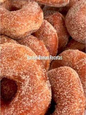 Receta de donas 🍩 #recetasdecocina #rashelromanrecetas #sinhorno 