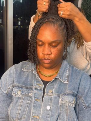 Slow steady content 🤍 #locponytail #twostrandtwist #locswithcurlyends #CapCut #fyp #viral #dreads #nashvilleloctician #nashvillelocs #nashvillelocstylist #cometoworkwithme 