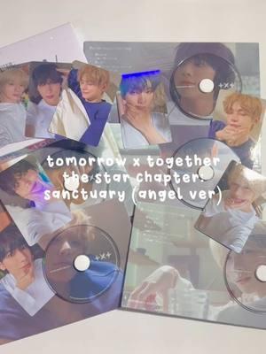 tomorrow x together the star chaper: sanctuary angel version unboxing ꫂ ၴႅၴ  better late than never >< this album is actually PEAK bc its so pretty ;-;  be sure to follow my other socials in my bio in case tiktok gets banned !! #tomorrow_x_together #txt #txt_bighit_official #yeonjun #beomgyu #hueningkai #txtmoa #kpopalbum #kpopcollection #kpopunboxing #kpopalbumunboxing #unboxing #kpop #kpopfyp #fyp #fypツ  