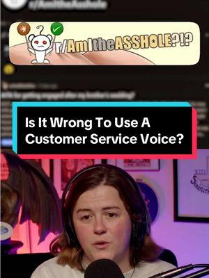 Imagine being triggered by someone doing their job pleasantly 🙄 #sinisterhood #podcast #customerservicevoice #customerservice 