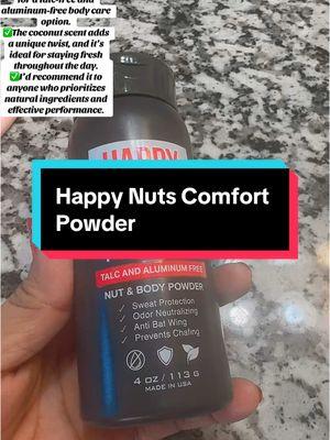 Stay fresh, dry, and confident all day with Comfort Powder the perfect blend of natural care and subtle masculine scent!Very nice gift for your men for sure both of you will love it. Click the link to try if you ask more about this product let me know in the comment section.#happynuts #comfortpowder #bodypowder #talc #men #fyp #shopping #tiktokshopfinds #showcase #giftidea 