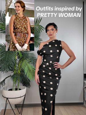 Vivian Ward x @FashionNova 👠(🔎 “On A Mission Bermuda Short Set” & “Jenny Polka Dot Maxi Dress” both in size Small) #fashionnova #prettywoman #juliaroberts #vivianward #90sfashion #90saesthetic #fashion 