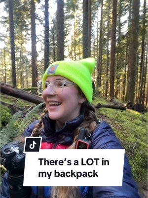 The ultralite bros always show up in my comment section to tell me how dumb I am for carrying so much. But I don’t care. I’d feel even MORE dumb if I had to call SAR because I wasn’t prepared. Plus, I want extra snacks and a summit beer—sue me. #hikingtips #hikinggear #hikingtok #hikingbackpack #solohiker #solofemalehiker #hikingtiktok #womenintheoutdoors #womenwhohike 