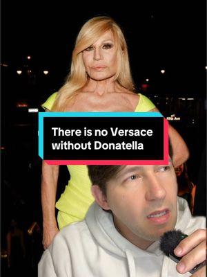 In my opinion there is no Versace without Donatella! What do you think? #versace #fashion #donatellaversace 