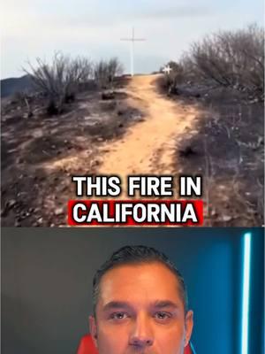 1 Thing The Fires In California Didn’t Burn 🔥 #california #californiafires #fire #god #cross 