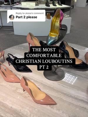 Replying to @Jessa comfortable louboutins do exist 😍 #designershoes #designerheels #luxuryfashion #christianlouboutin #louboutin #comfortablelouboutins #comfortableheels #redbottoms