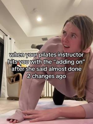 who can relate 😅 YouTube pilates: calliegualy #pilates #pilatesworkout #pilateshumor #fitness 