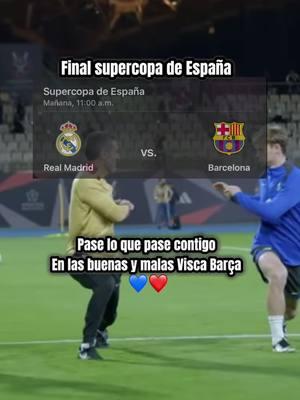 Vamos equipo #fcbarcelona #vs #vardrid #supercopadeespaña #final #arabia @fcbarcelona #vs @Real Madrid C.F. 