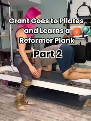 The end 🙈 At least he got up! 😂🤣 (see pt 1)  Gosh we’re so inappropriate! Welcome to @Grant Brugger and I relationship 😆 #mendopilates #pilateshumor #thighstretch #pilatesexercises #pilatesworkout #pilatesbody #pilatesstrong