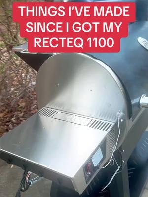 I’ve had so much fun with this thing!!!! #bbq #recteq #meateater #beef #pork #turkey #smokingmeats #dinner #smoker #pelletgrill #cooking 