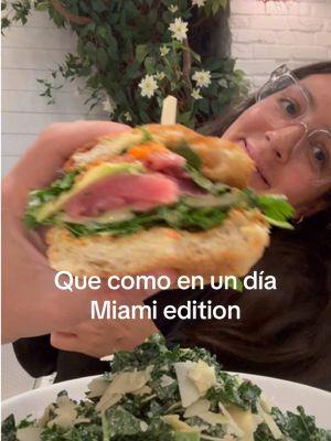 Que como en un dia en #Miami !!! Todo muy rico y feliz de estar aca nuevamente ❤️🥰 #quecomoenundia #whatieayinaday #Vlog #blog 