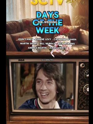 #sctv #daysoftheweek #1982 #1980s #catherineohara #eugenelevy #johncandy #martinshort #billmurray #rickmoranis #boomer #genx #soapopera #nostalgia 