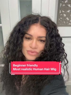 This is a beginner, friendly, most realistic, human hair wig.#iseehair #iseehairbeauty #iseeweargowig #humanhair #beginnerfriendly #TikTokShop #wearthewig #CapCut 