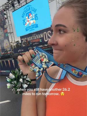 Half marathon ✅  Full Marathon coming 🔜  #rundisney #rundisneymarathonweekend #runnergirl #runnergirls #runtok #goofychallenge #runnerinspiration #disneyhalfmarathon 