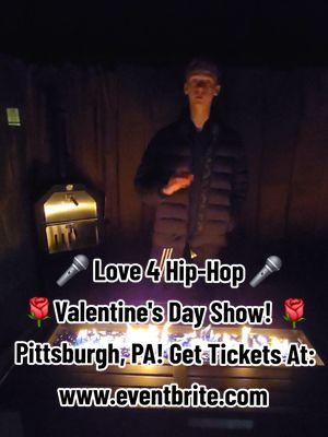 🌹Valentine's Day🌹 All-Ages👪 🎤Hip-Hop Show🎤 Pittsburgh, PA 7pm-9pm! LIMITED $10 Presale Tickets available at: www.eventbrite.com  💏Couples packages available! 🔥VIP Meet & Greet packages available!  🎫Backstage All Access Passes available! More info available on Facebook "Love 4 Hip-Hop" & www.irarecordz.com #seemoney #concerts #show #liveperformance #liveshow #event #eventbrite #ValentinesDay #sewickley #pittsburgh #2025 #winter #hiphop #rap #rappers #love4hiphop #Love #fun #fyp #fypシ #fypシ゚viral #foryoupage #foryourpage #like #me #follow #my #life #goodvibes 