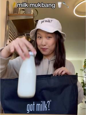 of course we have to celebrate national milk day with a milk mukbang🥛🥄 #ad #milktok #milkmukbang #mukbang #asmr #gotmilk @gotmilk? 