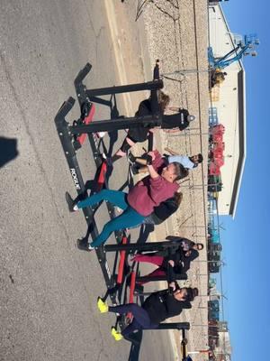 My first time on the sled!!! Killed it!!! #irondog #consistency #discipline #findingmypeace #mevsme #keeppushing #letthedeamonsout #crossfitgirls #gymfam 