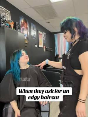 @XxDyePrettyxX @Hairbyshan #lasvegas #vegas #gothsalon #vegassalon #goth #altsalon #altvegas #hairstylistoftiktok #vegasgoths #vegasnails #lasvegasartsdistrict #salonhumor #hellyeah