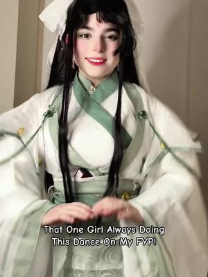 Not complaining tho shes so pretty! Plus I think I put too much energy she does it so calmly!! #cosplayer #fypppppppppppppppppppppp #gege_cosplay #gege_cosplays #shiqingxuan #shiqingxuancosplay #heavenofficialsblessing #fypシ #tgcfcosplay #ladywindmastercosplay #dancing #revamp #blackwatersinkingships 