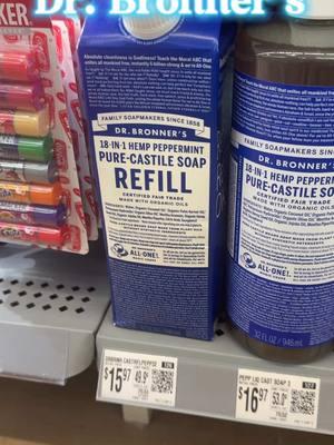 “Dr. Bronner’s Castile Soap is an absolute game-changer! 🌱🧼 From head to toe and everything in between, this soap does it all—and it’s all-natural! 🙌✨ I use it for EVERYTHING—shower, hand wash, even cleaning my home. Plus, it’s eco-friendly and gentle on the skin. 🌿 If you haven’t tried it yet, you’re missing out! Seriously, this is the only soap you’ll ever need. 😍💧 #DrBronners #CastileSoap #NaturalLiving #EcoFriendly #CleanWithPurpose #ZeroWaste #AllPurposeSoap”#natural #holistichealth #holistichealing #holisticwellness #holistichealthcoach #holisticnutrition #holisticnutritionist #CapCut 