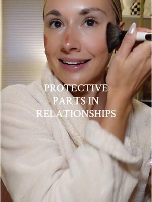 How protective parts might show up in a relationship #therapistsontiktok #relationshiptherapist 