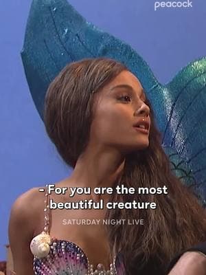 Don't be shy 🤗 @nbcsnl is streaming now on Peacock. #SaturdayNightLive #SNL #ArianaGrande