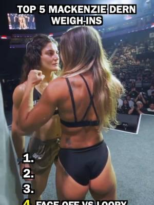 Top 5 Mackenzie Dern Weigh Ins #fyp #UFC #mma #ufcfightnight #mackenziedern 