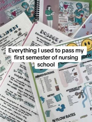 Every I used to pass my first semesters of nursing school. Get them before TikTok gets banned!!! #nursingstudent #nursing #nursingschoolsupplies #nursingschooltips 