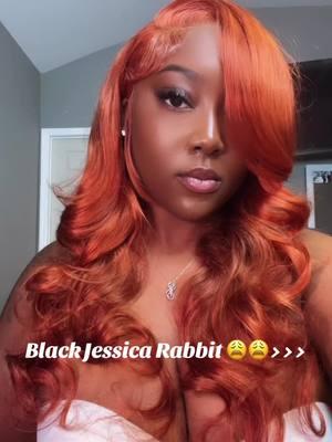 I’m In Loveeeee 😍😍🧡🔥 Black Jessica Rabbit Fasure !  @Bling Hair Factory Store  #wiginstall #blinghair #TikTokShop #wiginfluencer #fypシ゚viral #creatorsearchinsights #gingerwig #foryou #fyp 