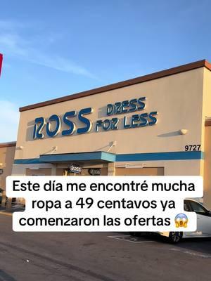 Este día me encontré mucha ropa a 49 centavos ya comenzaron las ofertas 😱 #tienda #ross #liquidaciones #20deenero #ofertas #ross #ofertas #rossdressforless #ross49centsale #ofertas #estadosunidos🇺🇸 #unitedstates 