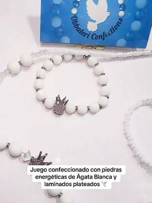 Ágata Blanca y laminados en Plata🕊️#paratiiiiiiiiiiiiiiiiiiiiiiiiiiiiiii #paratiii #foryouuuu #fypシ #motivation #jewerly #prendas #agata #joyeria 