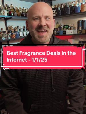 Best Fragrance Deals on the Internet January 11, 2025 #mensfragrance #nichefragrance #fragrancetiktok #fragrancedeals #salestok 