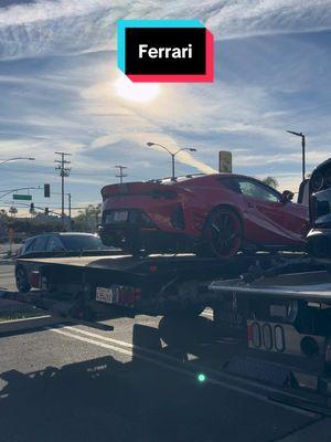 Unloading the beast #ferrari #812competizione #812superfast #f8tributo #fyp 