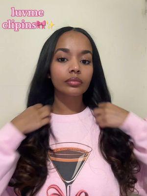 these highlighted clipins from @Luvmehair is BOMB!🎀✨💗 #luvmeclipin #clipinfornaturalhair #luvmeforyou #luvme #luvmehair #TikTokShop #tiktokmademebuyit #luvmehairreview #shoplunarnewyear #fashionlookbook #fyp #fypシ 