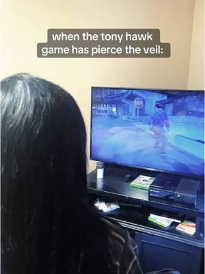 Yes this is real the game is tony hawks proving ground !!! Also sorry my little cousin was talking LOL 😭 #ptv #piercetheveil #ptvtiktok #piercetheveiltiktok #piercetheveiltok #piercetheveilband #vicfuentes #tonyperry #jaimepreciado #lonielrobinson #emo #scene #fyp #afftd #aflairforthedramatic @Vic Fuentes @Pierce The Veil 