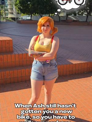 I'll get you one day, Ash Ketchum! ❤️😆 #cosplay #cosplayer #cosplayers #cosplaygirl #misty #pokemoncosplay #pokemontrainers #pokemoncommunity #pokemongo #fyp #egirl #viral #explore #trending #lol #trend #pokemon ##ashketchum 