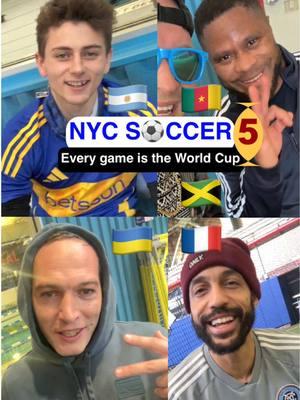 NYC Soccer (Fútbol) = World Cup EVERYDAY ⚽️ #brooklyn #newyorkcity #footy #worldcup2026 #international #Soccer #foryoupage #accentchallenge #jamaicancomedy 