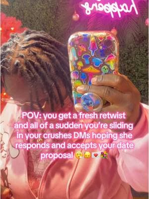 bae, you gonna love it over here I PROMISE 😌🙂‍↕️😏🛍️🍫🌷👜👠👩🏾‍❤️‍💋‍👩🏾 #freshretwist #locs #slideinthedms #retwist #fyp #wlw 