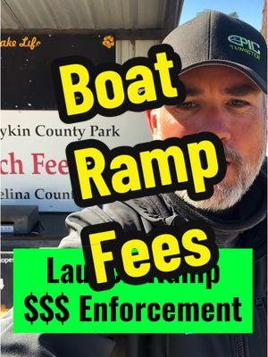 This applies to all boat ramps and launches but if you use the Cassels Boykin Park at Sam Rayburn, you need to watch this. #basstok #fishtok #samrayburn #bassfishing #fishing #boating 