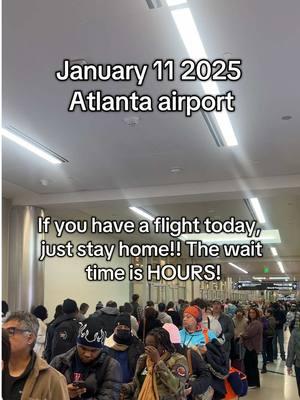 Count your days #hartsfieldjacksonairport #atlantaairport 