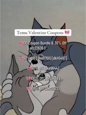 I have special discounts for Temu Valentine’s Day Sale💗, use code【afc22636】 for a $100  discount coupon bundle and an extra 30 % OFF.🔗 in bio🔥TEMU New App Users ONLY!!🔥 #temu #velentines #velentinesday #foryou #vday #c4c #temucoupon2025 #codeforcode #sale #coupon#valentinesday2025  #VDayOutfit  #outfitideas#temuholidayfinds #temuholidayseason 