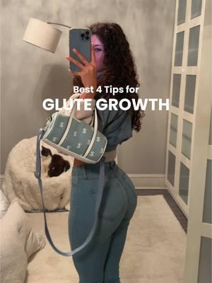 4 Best Tips for Glute Growth 🤍🐻‍❄️ The must do’s. Perfect for beginners.  Besides the workout itself, here are the most important tips to help you grow your glutes: 1.	Fuel with Carbs and Protein 🥬 While getting enough protein is essential, don’t forget about carbs! They provide the energy your muscles need to perform and grow. 2.	Take One Full Rest Day 🫧  Along with active rest or upper body workout days, include a full day of complete rest for your entire body. Use it to recharge: take a bath, foam roll, and stretch. 3.	Prioritize Progressive Overload 📈 To see progress, gradually increase your workout intensity. This can mean adding weight, doing more reps, or increasing time under tension. 4.	Stay Hydrated 💧 Muscles perform better and recover faster when properly hydrated. You’d be surprised how much drinking enough water can enhance your progress compared to being dehydrated. Love, Coach Scar  #workouttips #gymtips #fitnessmotivation #gymgirl #gymtransformation #leanbody  #growglutes #glutegrowth #glutesworkout #gluteworkout #glutetips #smallwaist #coreworkout #hipdips #gymroutine #gymprogress #beforeandafter 