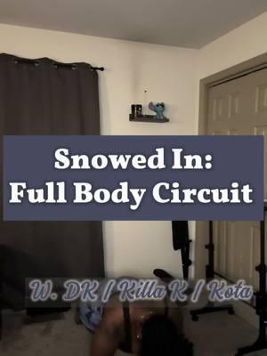 #CapCut ❄️ Snowed in but still showing up! No excuses, just moves. 💪🏾 Sometimes the best workouts happen at home—making the most of what I’ve got and staying committed. Who else is turning a snow day into a sweat day? 👏🏾 #NoDaysOff #SnowedInWorkout #StayStrong #MicdUp #fitlifewdk #bigbacknomore 