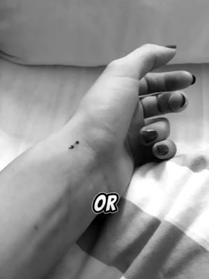 #creatorsearchinsights  Have you considered getting a semicolon tattoo? Why or why not? #tattoomeaning #semicolontattoo #semicolon #tattooidea  #MentalHealth #tattooidea #meaningfultattoo